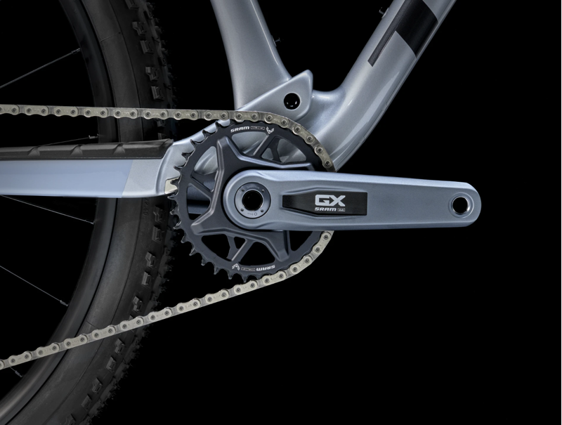 Trek Supercaliber SL 9.7 AXS Full Suspension Mountain Bike 2024 in Plasma Grey-4